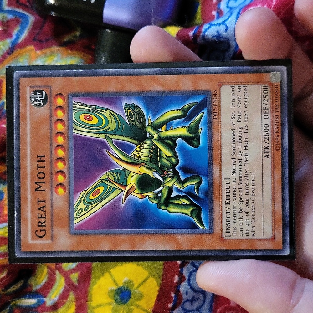 Yu-Gi-Oh Great Moth 1996